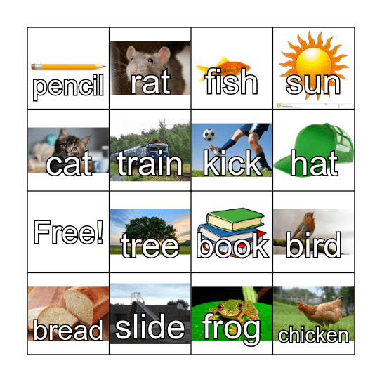 What Sounds Do You Hear? Bingo Card