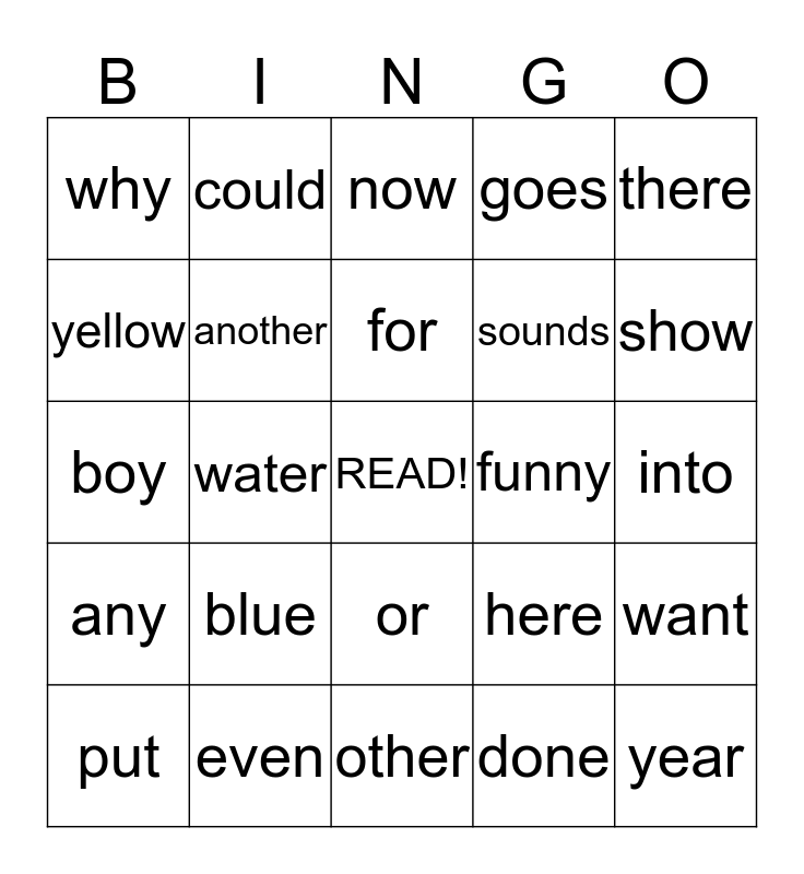 2nd-grade-sight-words-bingo-card