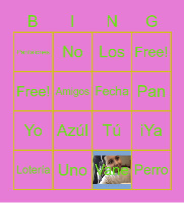Doggos bingo Card