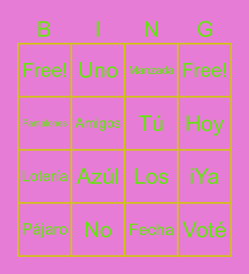 Doggos bingo Card