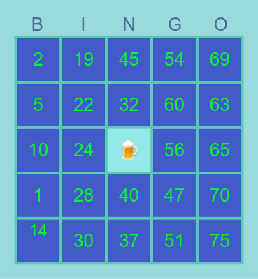 YANG JALANDRA Bingo Card