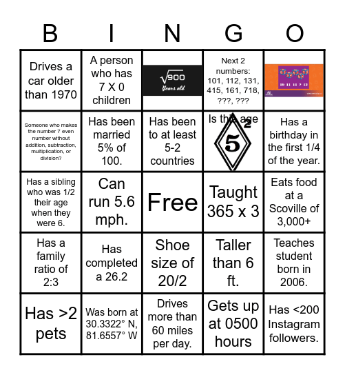 Get to Know Your Colleague Bingo Card