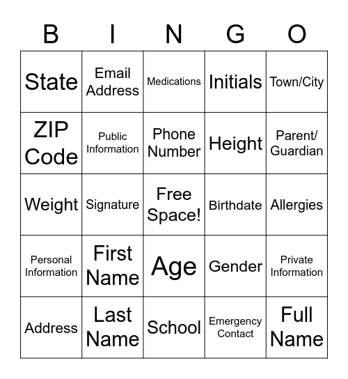 Confidencialidad de la información bingo