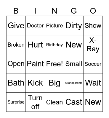 Seedbed 2 Bingo Card