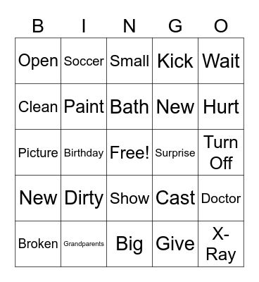 Seedbed 2 Bingo Card