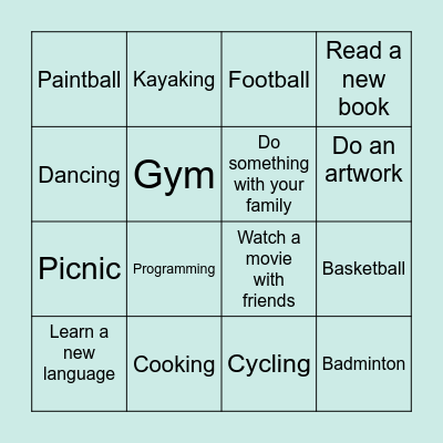 Living a gaming addiction free life! What have you done during your holidays? Tag us @curb_it! Bingo Card