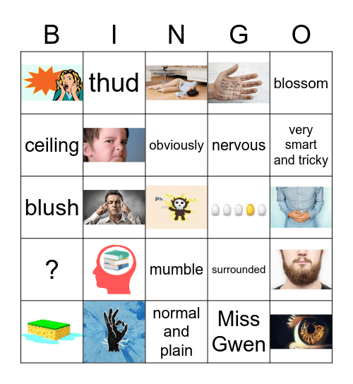 The Brainstormer Part 1 Bingo Card