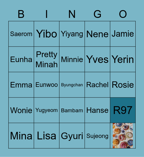 Minang Bingo Card