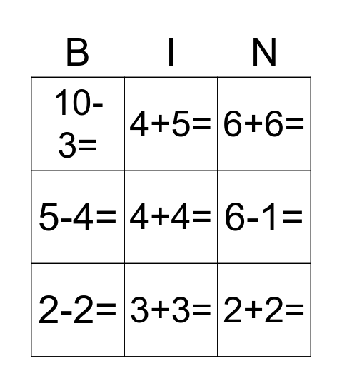 happy birthday Bingo Card