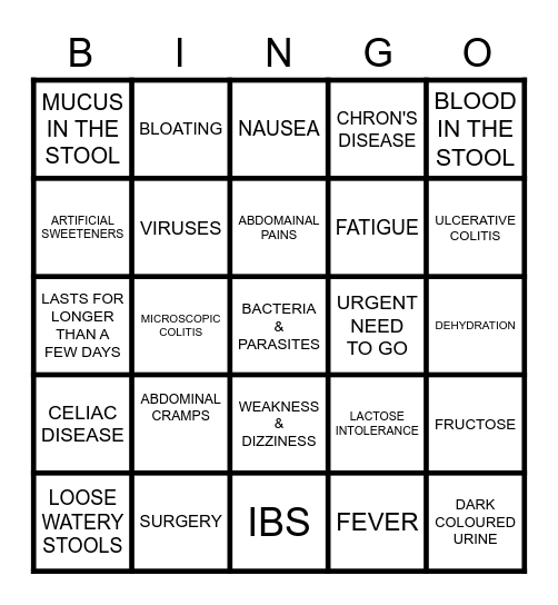 GIT BINGO! Bingo Card