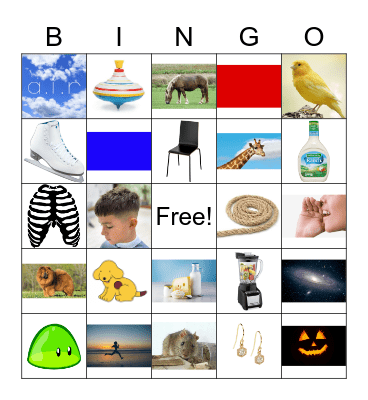 Henry's Bingo Card Bingo Card