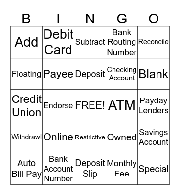 Matt Gradone Bingo Card