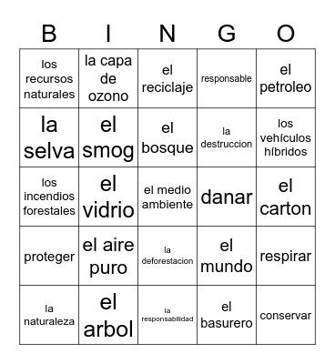 BANKER Bingo Card