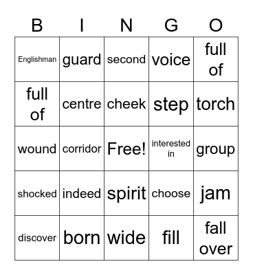 More 2 Unit 3_2 Bingo Card