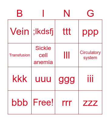 HALLOWEEN Bingo Card