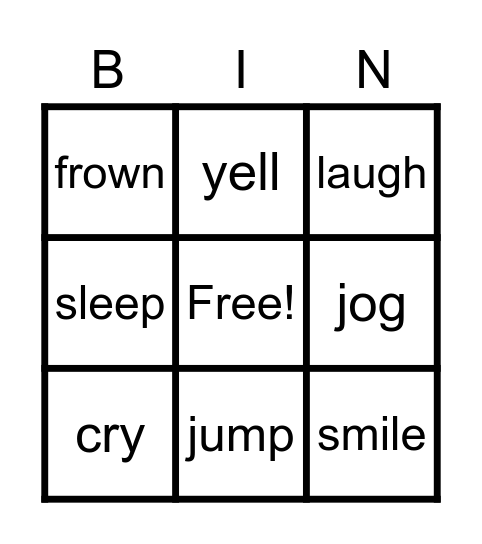 Internet Safety Bingo Card