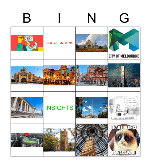 TDI BINGO! Bingo Card