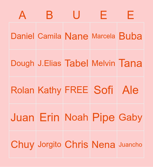 Cumpleaños 85 de la Abuela Bingo Card