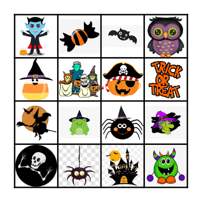 HALLOWEEN BINGO Card