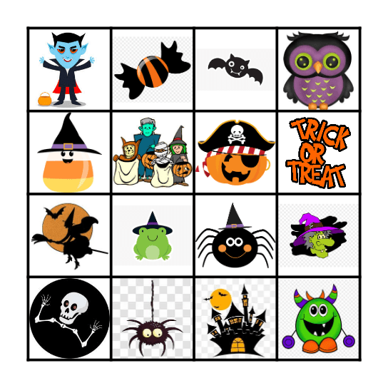 HALLOWEEN BINGO Card