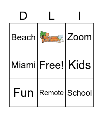 Reading Explorers Bingo Card