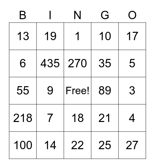 AMERICAN GOVERNMENT Bingo Card