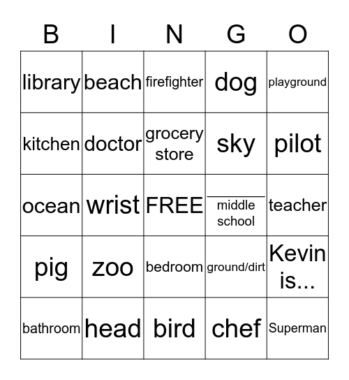 WH-Q BINGO! Bingo Card