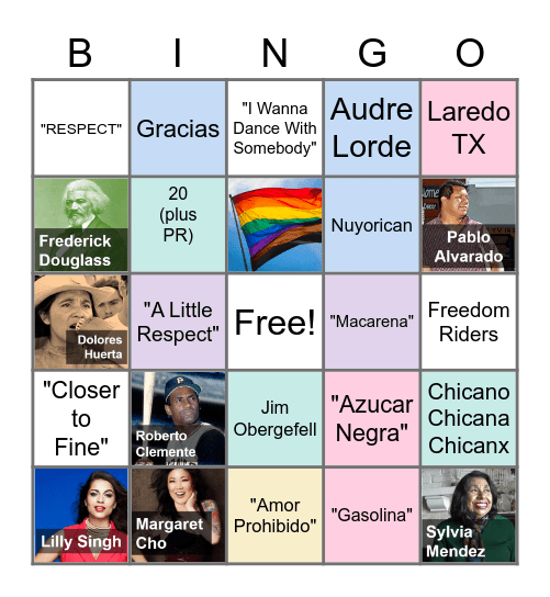 CAO Site Services Bingo Card