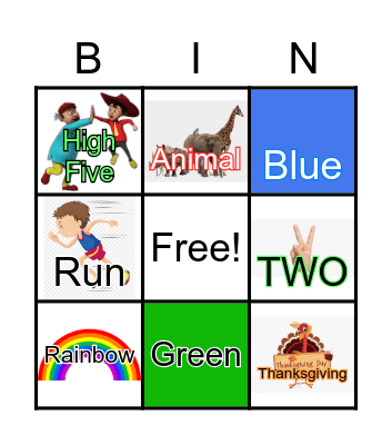 HEAD START FAMILY BINGO Card