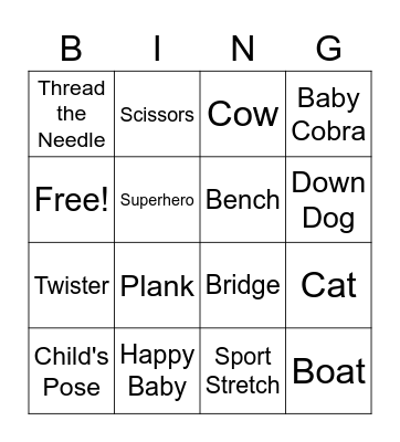 PT BINGO Card