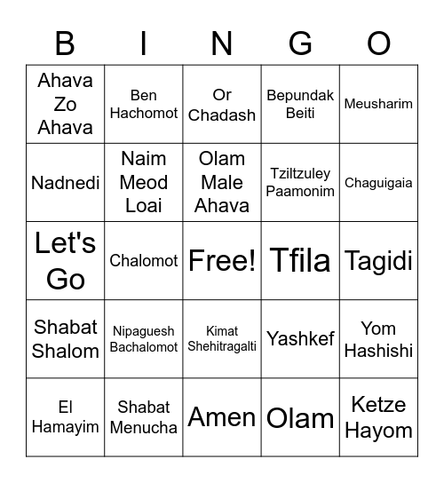 Maratona Festival.Com Hava Netze BeMachol Bingo Card