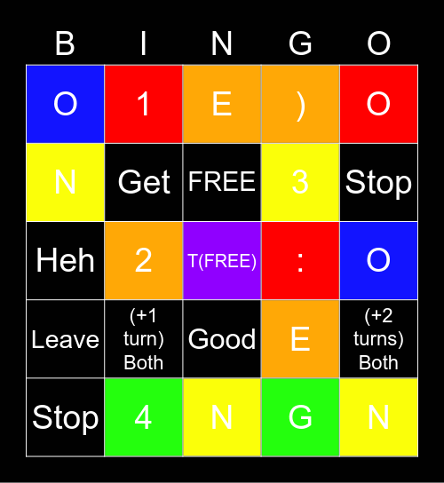 Mix :) Bingo Card