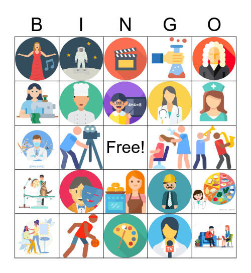 People at work Bingo Card