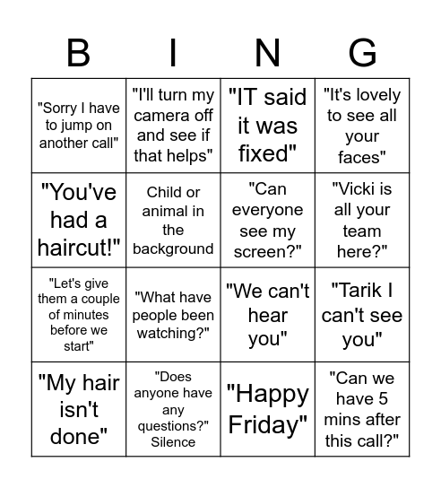 Kaplan Finance Bingo Card