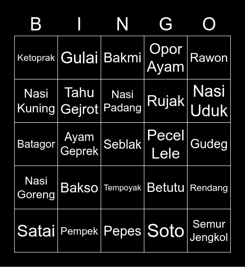 ENA94MINSIK Bingo Card