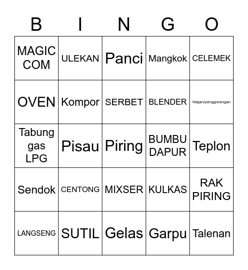 ENA92KIYONG Bingo Card