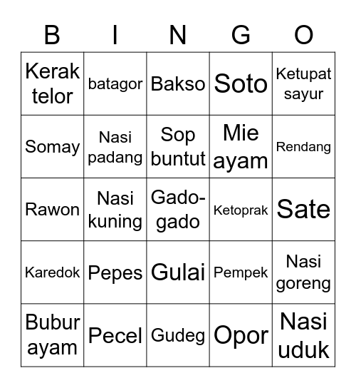 ENA92KIYONG Bingo Card