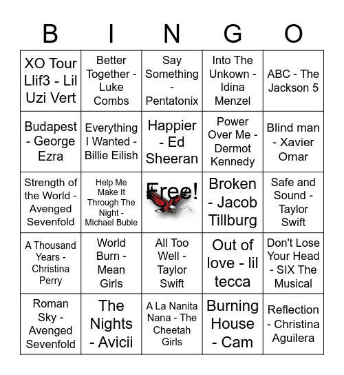 Eagles Faves Bingo Card