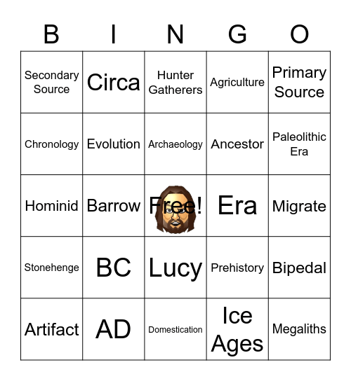 Stone Ages Review Bingo Card