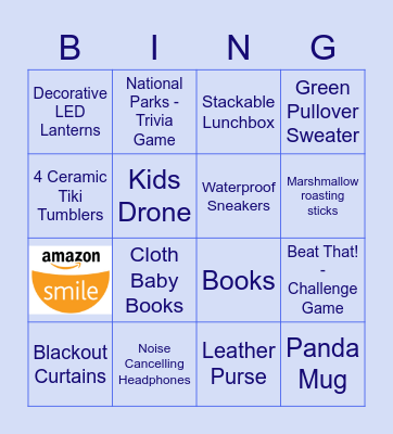 Prime Time Bingo! Bingo Card