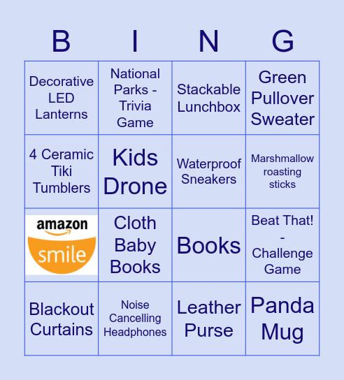 Prime Time Bingo! Bingo Card