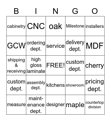 GCW Christmas Dec.19th 2014 Bingo Card