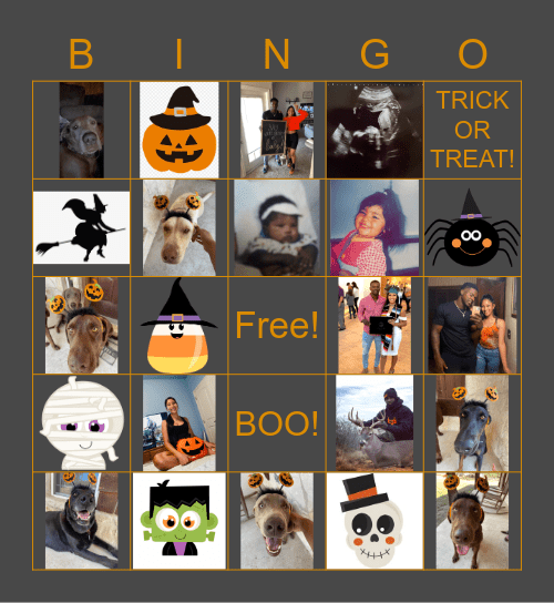 LKH JR. BABY SHOWER BINGO Card