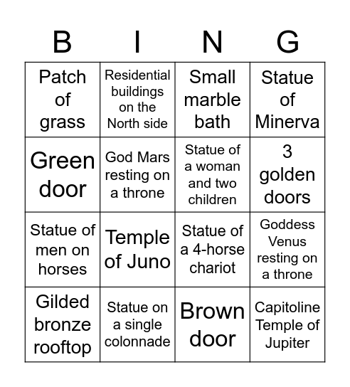 Select 9 of these Bingo Card