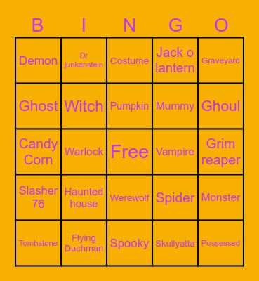 Horizon Lunar Colony Bingo Card