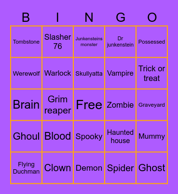 Horizon Lunar Colony Bingo Card