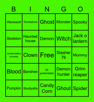 Horizon Lunar Colony Bingo Card