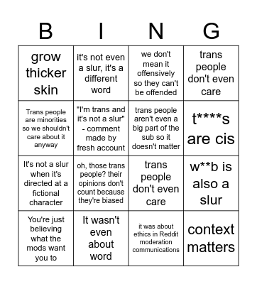animemes drama bingo Card