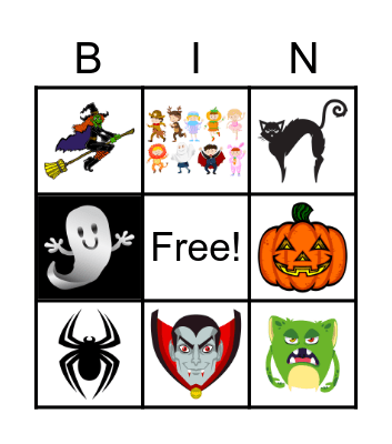 HALLOWEEN Bingo Card