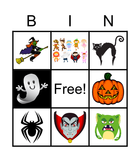 HALLOWEEN Bingo Card